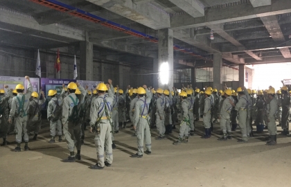 Cập nhật tiến độ dự án Khu trung tâm dịch vụ du lịch và lễ hội Yên Tử tuần 47